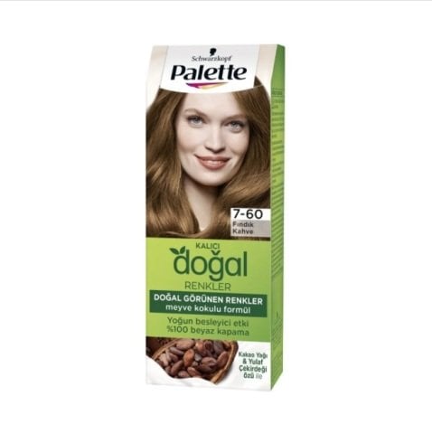 PALETTE DOĞAL RENK 7-60 FINDIK KAHVE 1*10