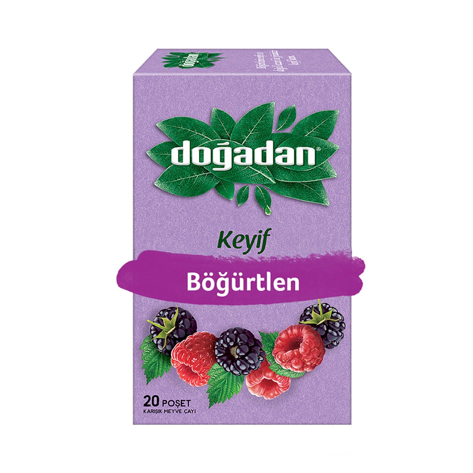DOĞADAN MEYVE ÇAYI BÖĞÜRTLEN ÇAYI  20'Lİ 40G 1*12