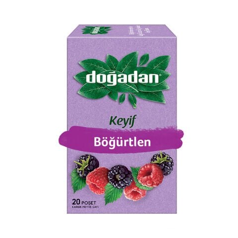 DOĞADAN MEYVE ÇAYI BÖĞÜRTLEN ÇAYI  20'Lİ 40G 1*12