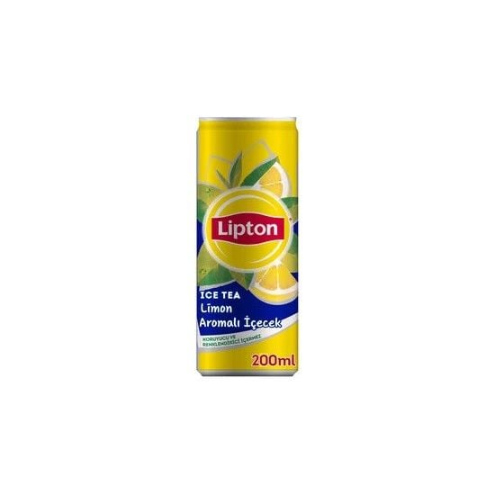 LİPTON ICE TEA LİMON 200ML KUTU 1*12