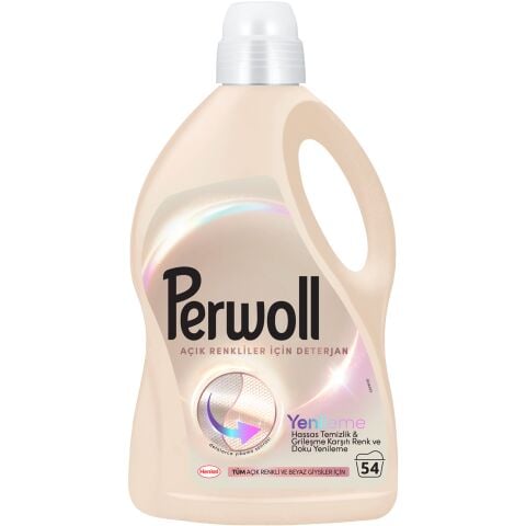 PERWOLL 2,97L SIVI ÇAM.DET.YENİLEME AÇIK RENKLİLER 54YIKAMA 1*6