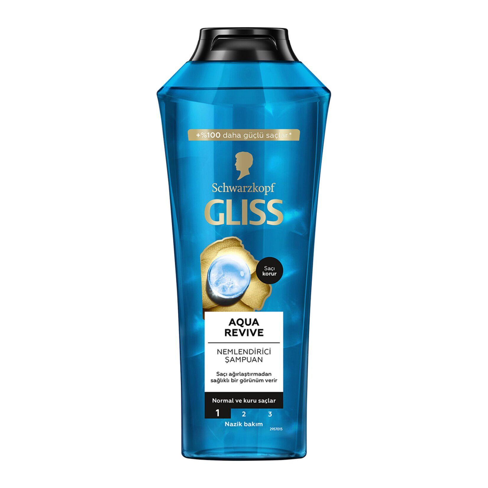 GLISS Ş.400ML AQUA REVİVE NEMLENDİRİCİ NORMAL VE KURU SAÇLAR 1*12