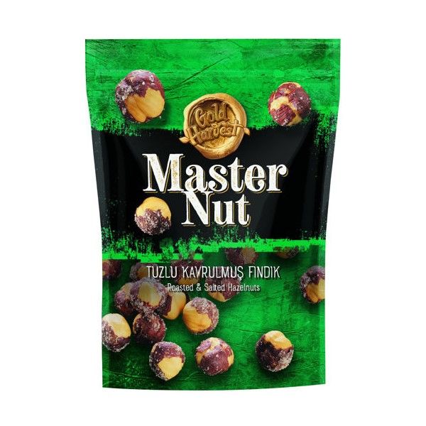 GH.MASTER NUT 140GR TUZLU KAVRULMUŞ FINDIK 1*12