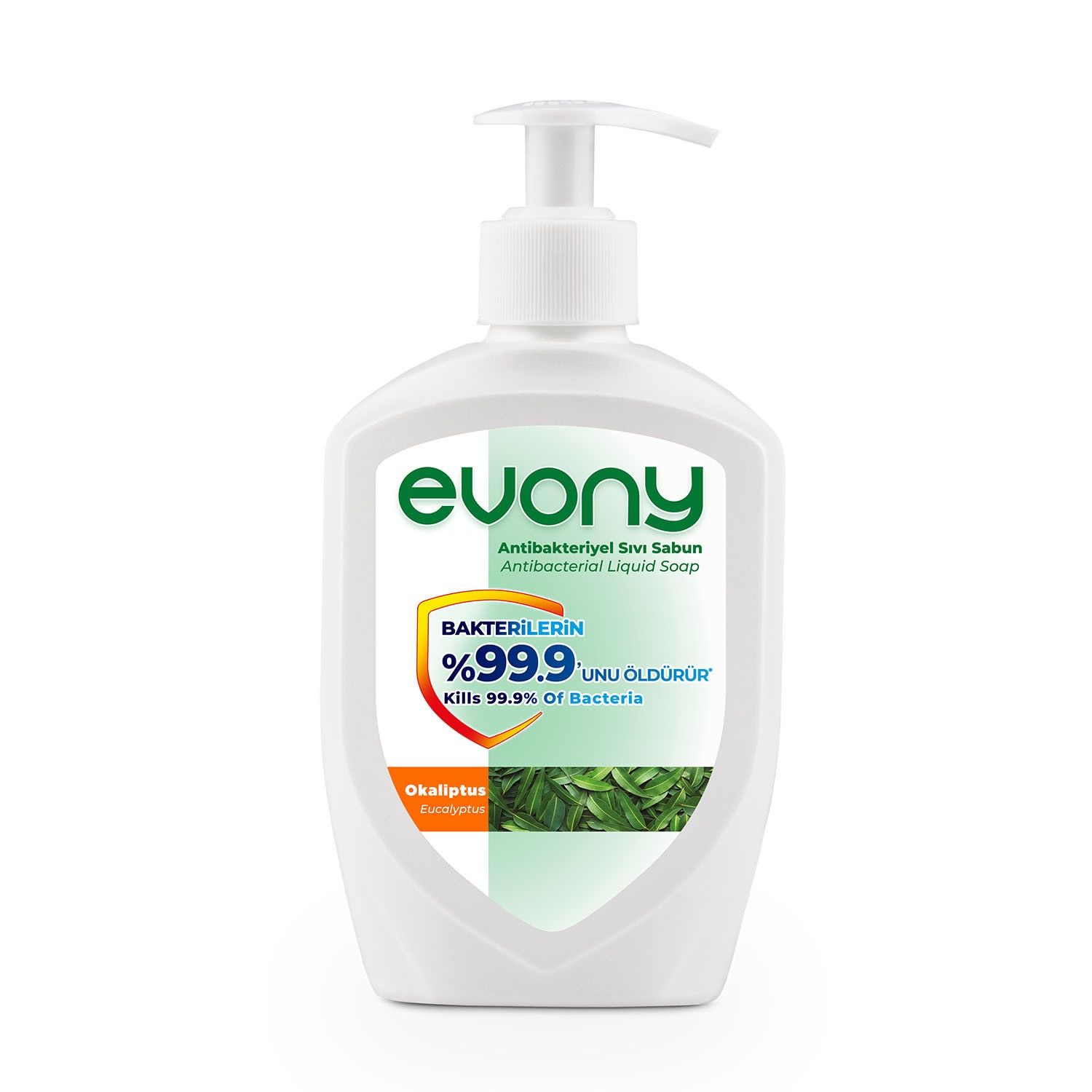EVONY SIVI SABUN 300ML ANT.BAK. OKALİPTUS 1*12