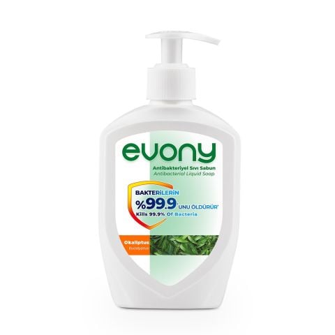 EVONY SIVI SABUN 300ML ANT.BAK. OKALİPTUS 1*12