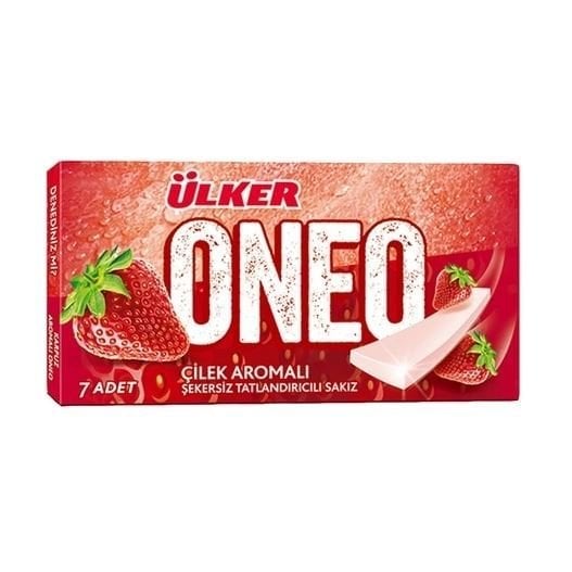 ÜLKER S.ONEO SLIMS ÇİLEKLİ SAKIZ 14GR 2286-01 1*27