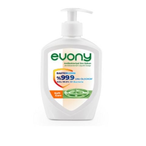 EVONY SIVI SABUN 300ML ANT.BAK. SOFT CARE 1*12