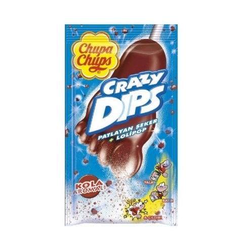 CHUPA CHUPS Ş.CRAZY DIPS PAT.ŞEK.COLA ARM.14GR
