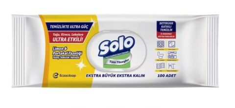 SOLO HAVLU YÜZEY 100'LÜ LİMON&PORTAKAL TÜM YÜZEYLER 1*12