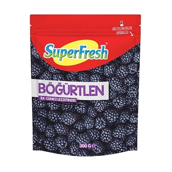 SÜPERFRESH S.BÖĞÜRTLEN 300GR 1*16