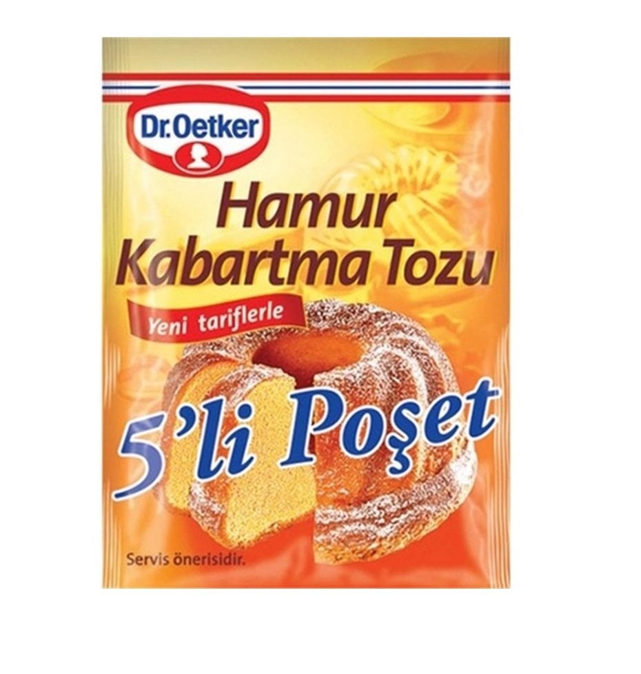 DR.OETKER KABARTMA TOZU 5'Lİ (KOLİ:180PKT) 50GR 1*6*30