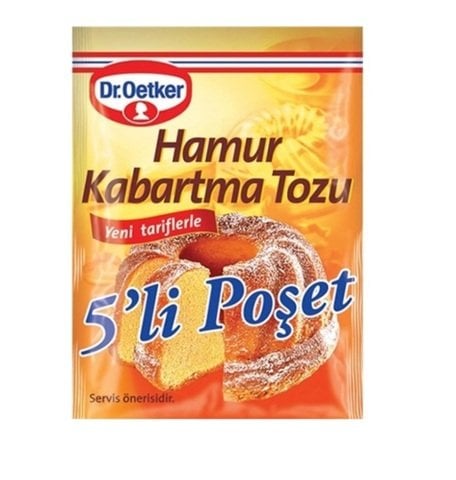 DR.OETKER KABARTMA TOZU 5'Lİ (KOLİ:180PKT) 50GR 1*6*30