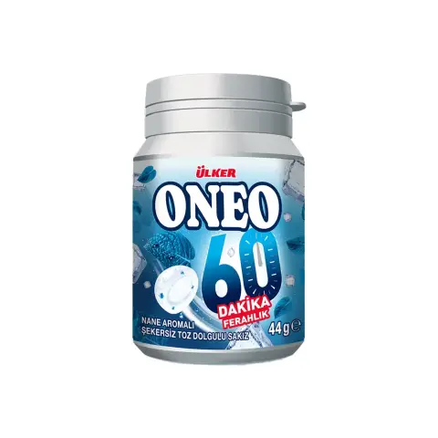 ÜLKER S.ONEO ŞİŞE 60DK NANE AROMALI 44GR 2264-08 1*6