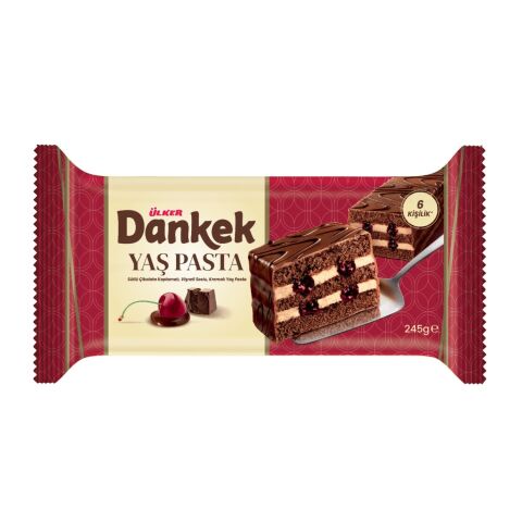 ÜLKER K.DANKEK YAŞ PASTA 245GR 668-03 1*8