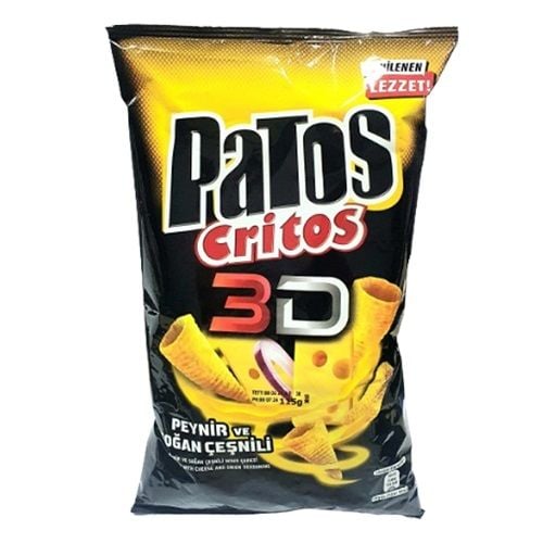 PATOS AİLE CRİTOS 3D PEYNİR SOĞAN 115GR 1*24