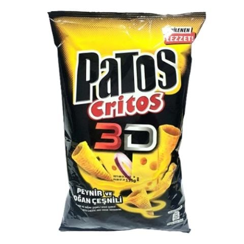 PATOS AİLE CRİTOS 3D PEYNİR SOĞAN 115GR 1*24