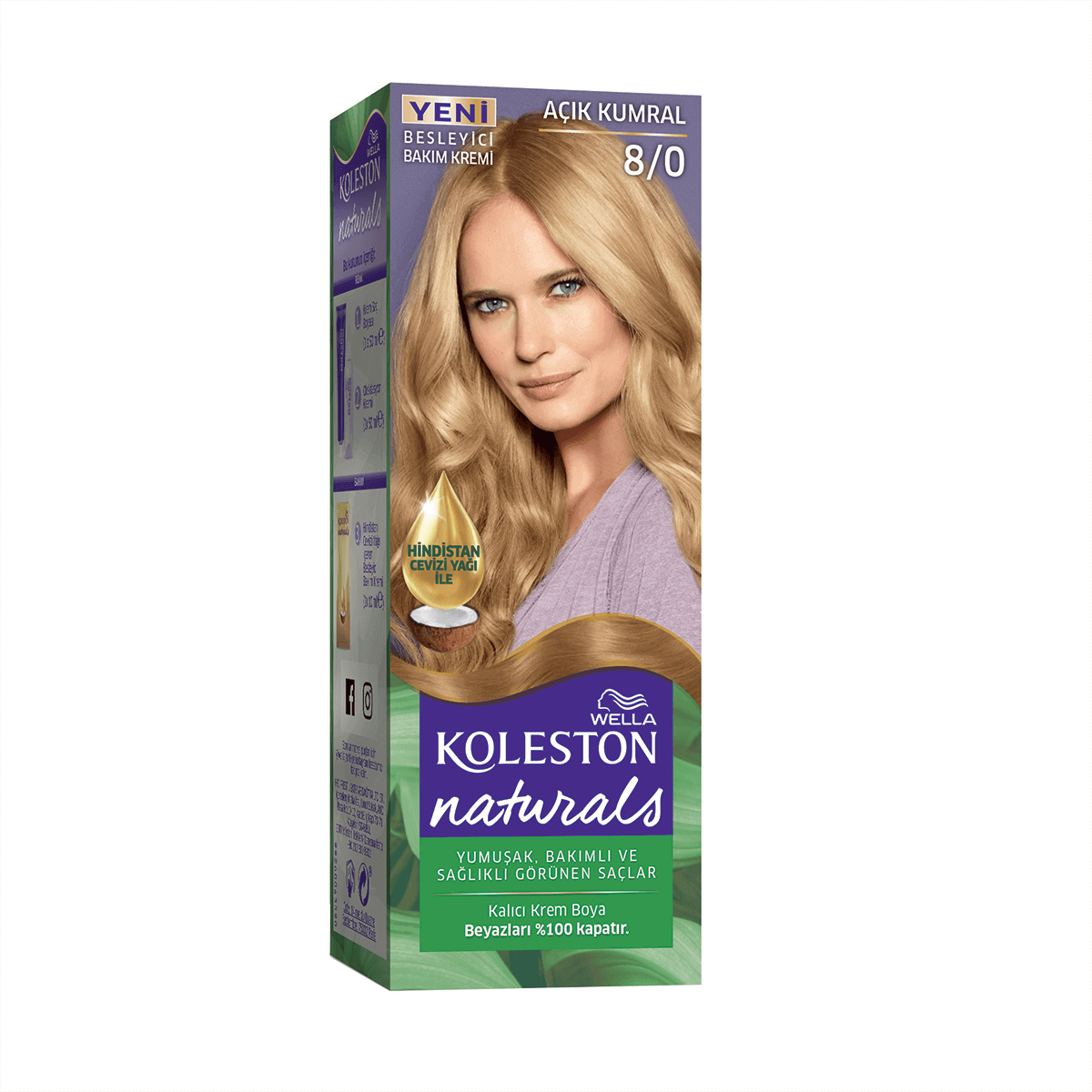 KOLESTON NATURALS 8/0 AÇIK KUMRAL 1*24