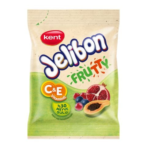 KENT JELİBON 80GR FRUTTY 1*24