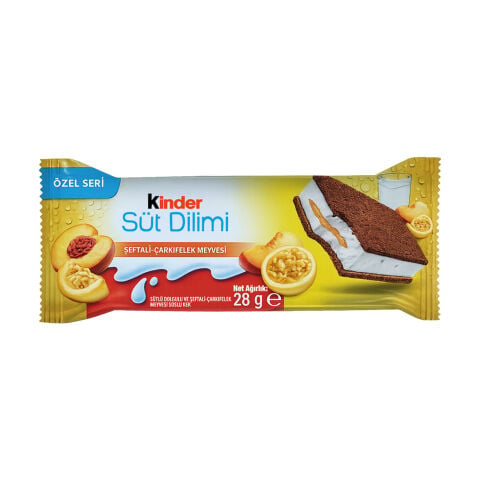 KİNDER  SÜT DİLİMİ ŞEFTALİ&ÇARKIFELEK MEY.1*20