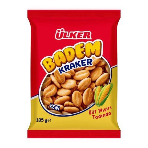 ÜLKERXXXX B.KR.BADEM KRAKER 135GR 00570-01 1*14