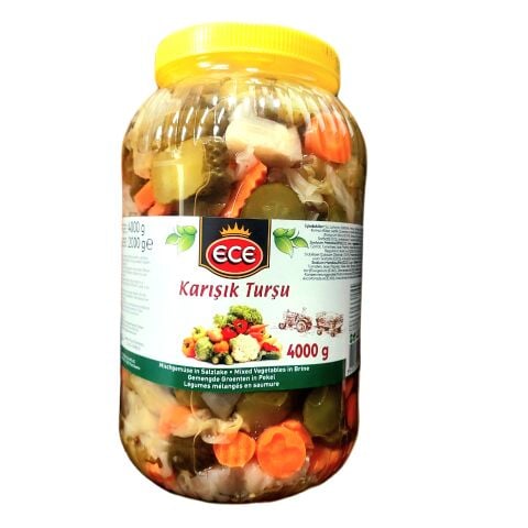 ECE TURŞU 4000G KARIŞIK TURŞU NET:4000G SÜZ:2000G PET 1*4