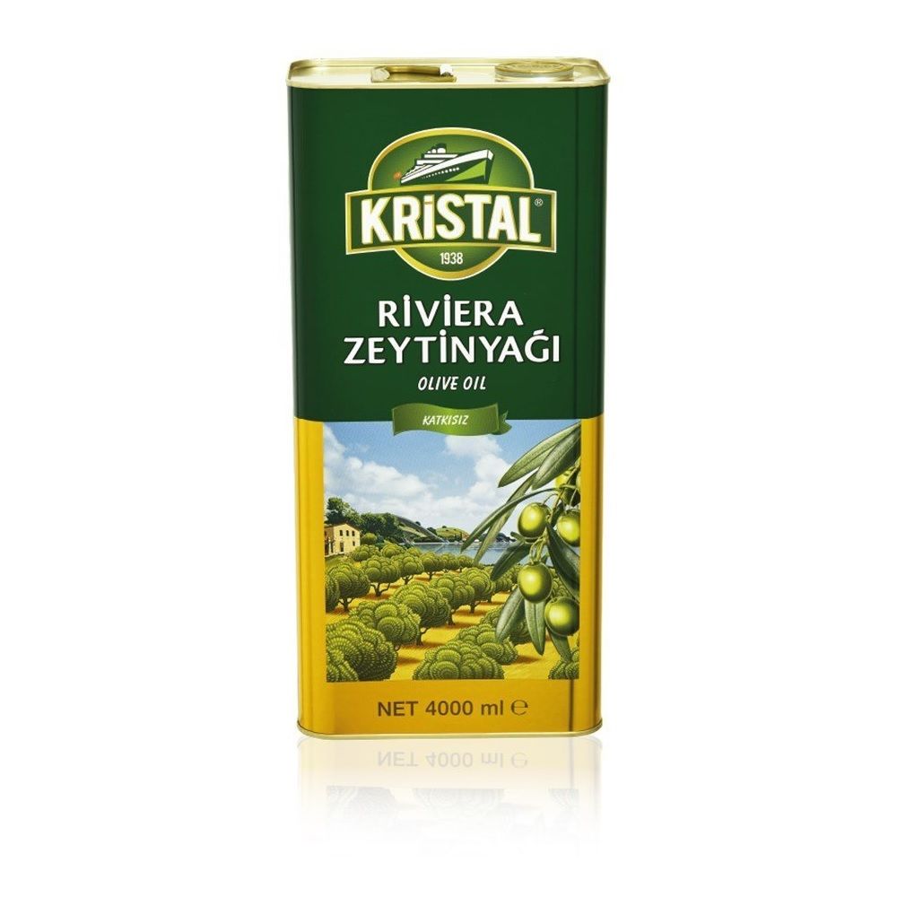 KRİSTAL RİVİERA 4LT ZEYTİNYAĞI TNK 1*4