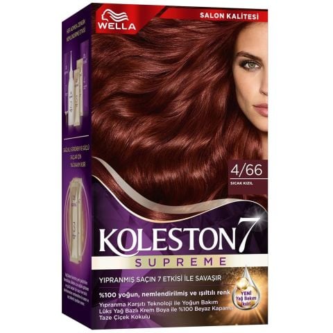 KOLESTON SET 4/66 SICAK KIZIL SUPREME 1*18