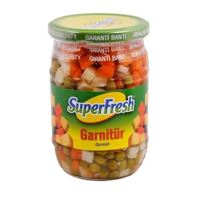 SÜPERFRESH S.GARNİTÜR 540GR CAM 1*6