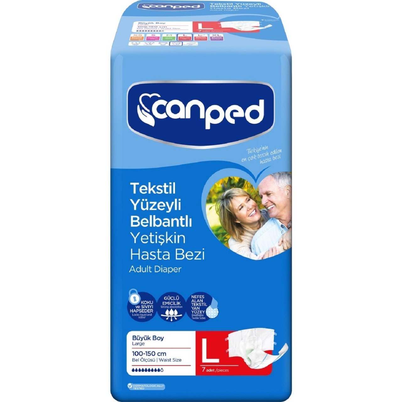 CANPED HASTA BEZİ BB TEKSTİL BÜYÜK 7'Lİ BELBANTLI 1*6