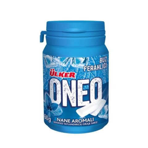 ÜLKER S.ONEO ŞİŞE NANE DRAJE 60GR 2163-08 1*12