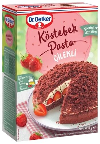 DR.OETKER.K.KÖSTEBEK PASTA ÇİLEKLİ 430G 1*8