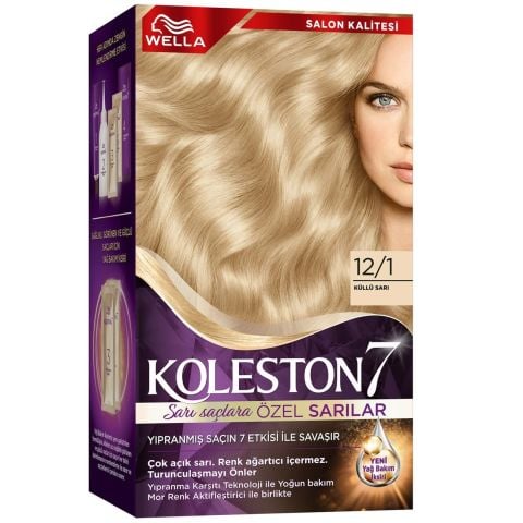 KOLESTON SET 12/1 KÜLLÜ SARI ÖZEL SARILAR 1*18