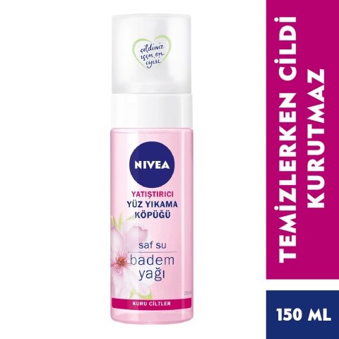 NIVEA YÜZ TEMİZLEME KÖPÜĞÜ 150ML HASSAS 86727 1*12