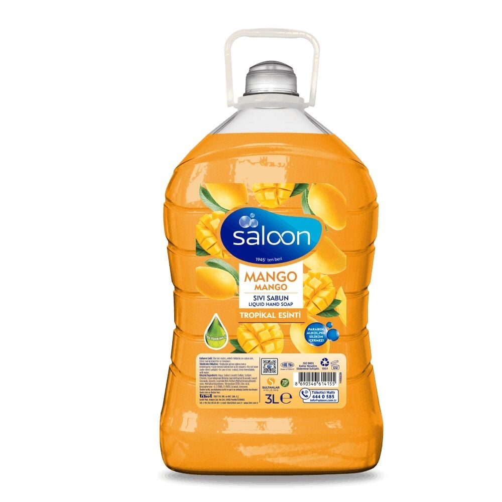 SALOON SIVI SABUN 3L MANGO TROPİKAL 1*6