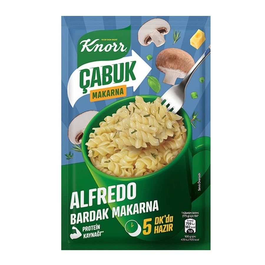 KNORR MAK.BARDAK MAKARNA ALFREDO ÇABUK 48G 1*48