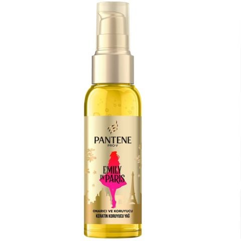 PANTENE SAÇ BAKIM YAĞI 100ML ONARICI VE KORUYUCU KERATİN EMİLY İN PARİS 1*6