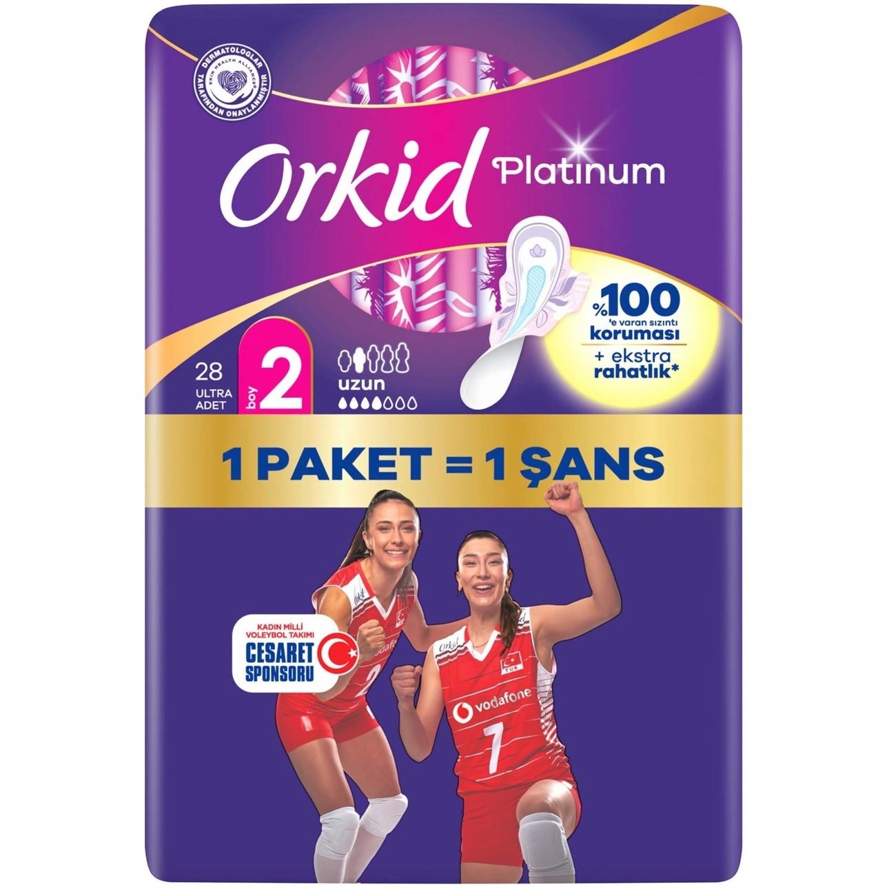 ORKİD PLATİNUM CESARET 2UZUN 28'Lİ 1*12