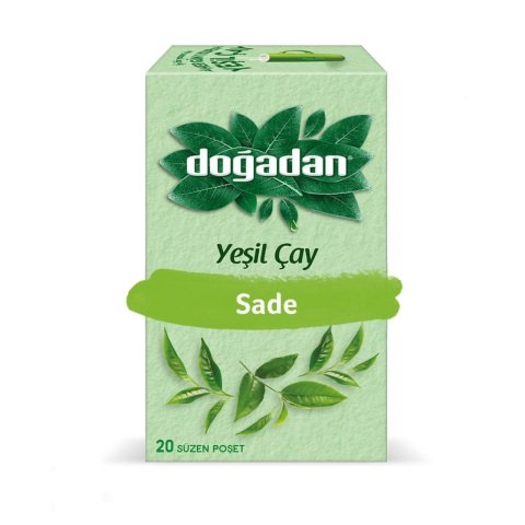 DOĞADAN FORM YEŞİL ÇAY SADE 20'Lİ 1*12