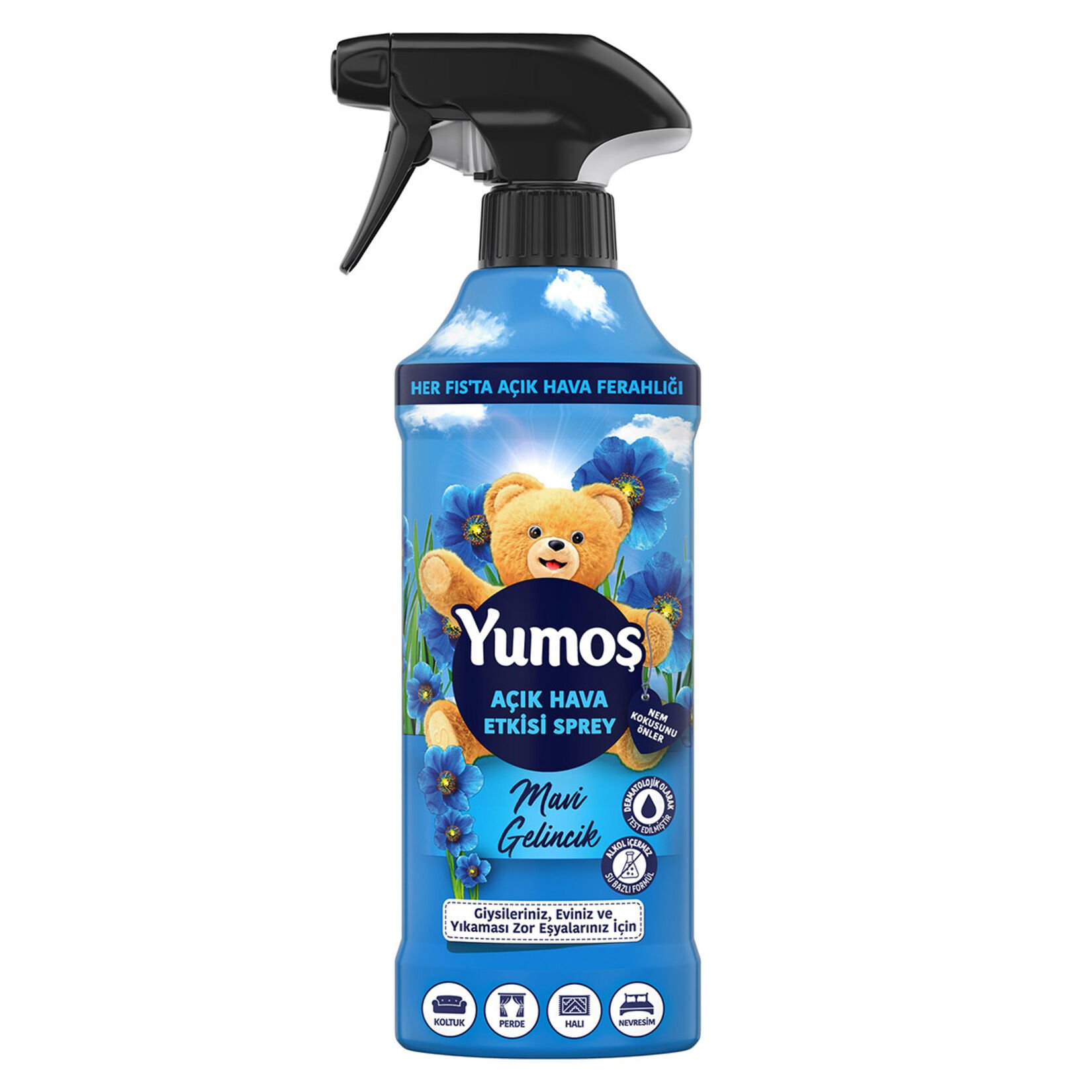 YUMOŞ SPREY 430ML MAVİ GELİNCİK AÇIK HAVA ETKİSİ 1*12