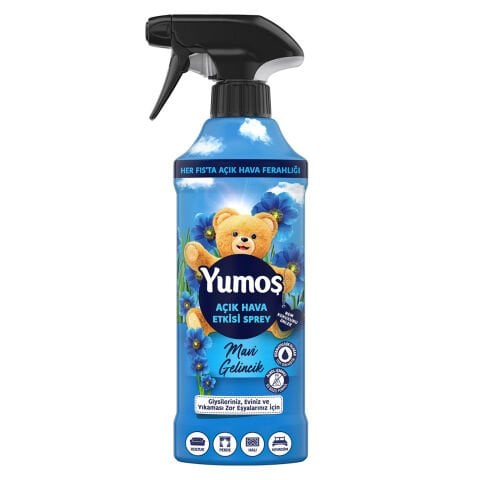 YUMOŞ SPREY 430ML MAVİ GELİNCİK AÇIK HAVA ETKİSİ 1*12
