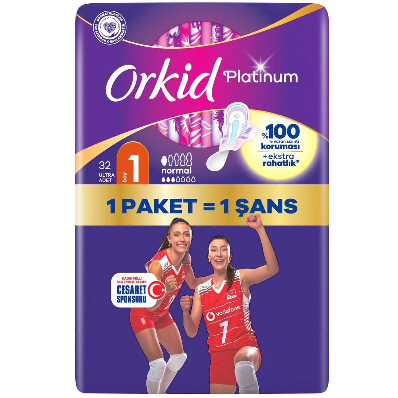 ORKİD PLATİNUM CESARET 1NORMAL 32'Lİ 1*12