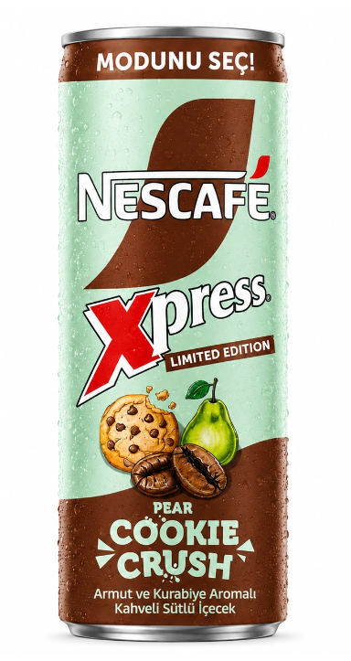 NESCAFE XPRESS 250ML KURABİYE&ARMUT 1*24