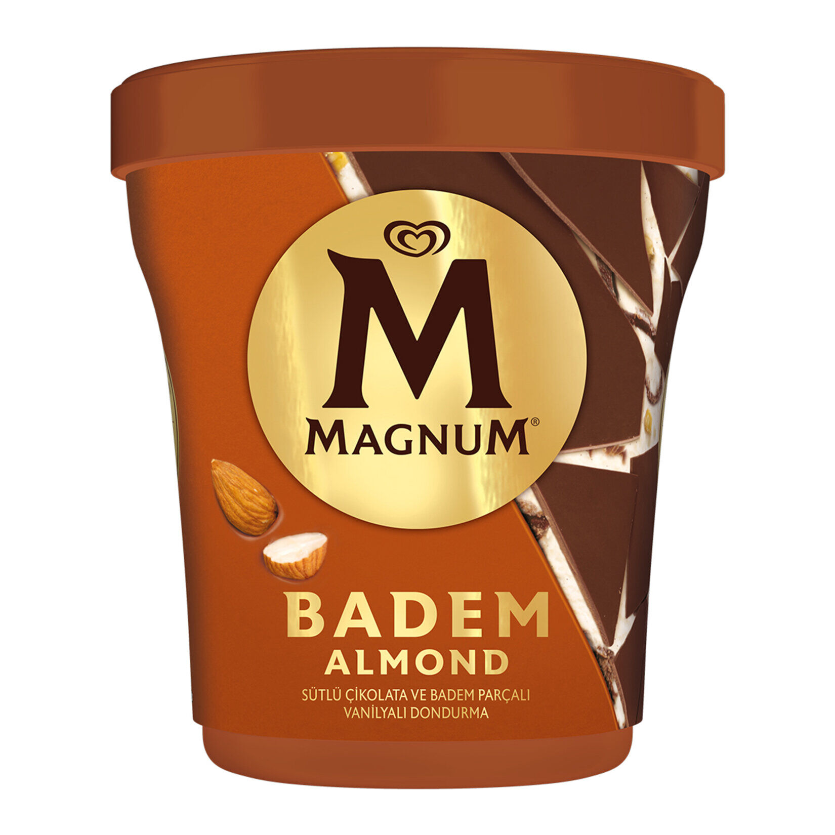 ALGİDA MAGNUM CUP BADEM ALMOND 440ML 1*8