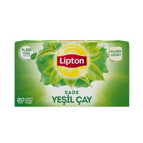 LİPTON BARD.M.Y.YEŞİLÇAY SADE 20'Lİ 30GR 1*12