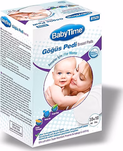 BABYTİME GÖĞÜS PEDİ  40LI BT529 1*60