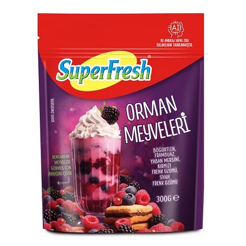 SÜPERFRESH S.ORMAN MEYVELERİ 300GR 1*16