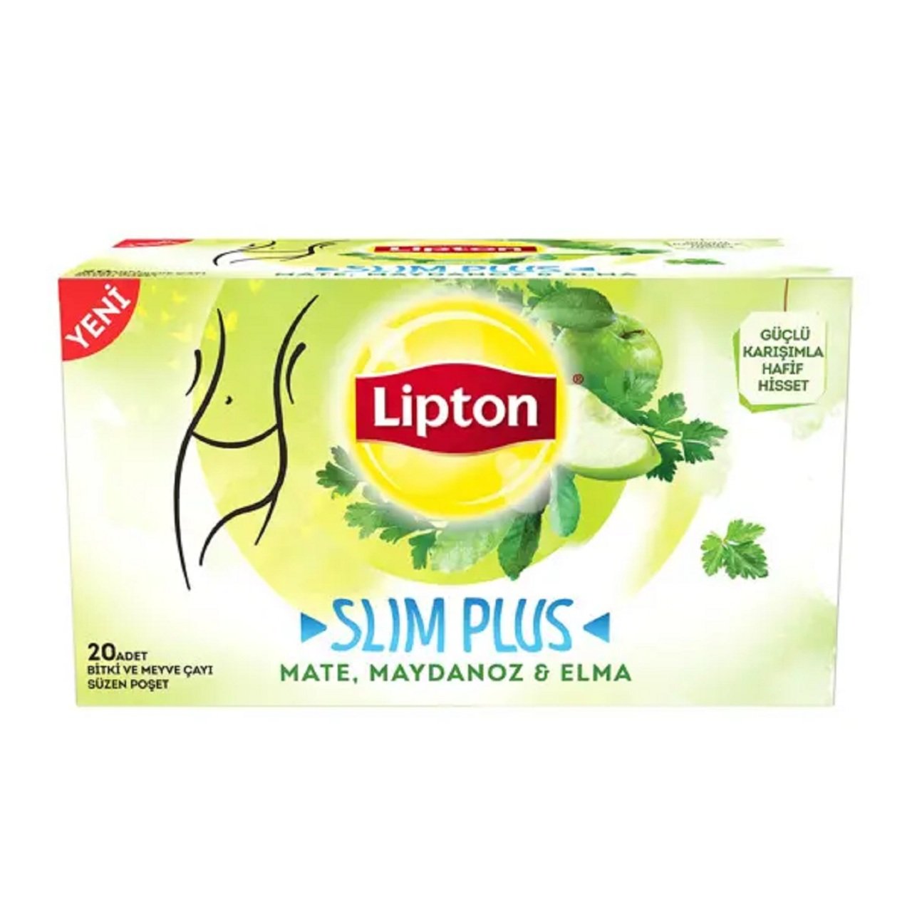 LİPTON BARD.M.SLİM PLUS MATE MAYDAN.& ELMA 34G 1*12