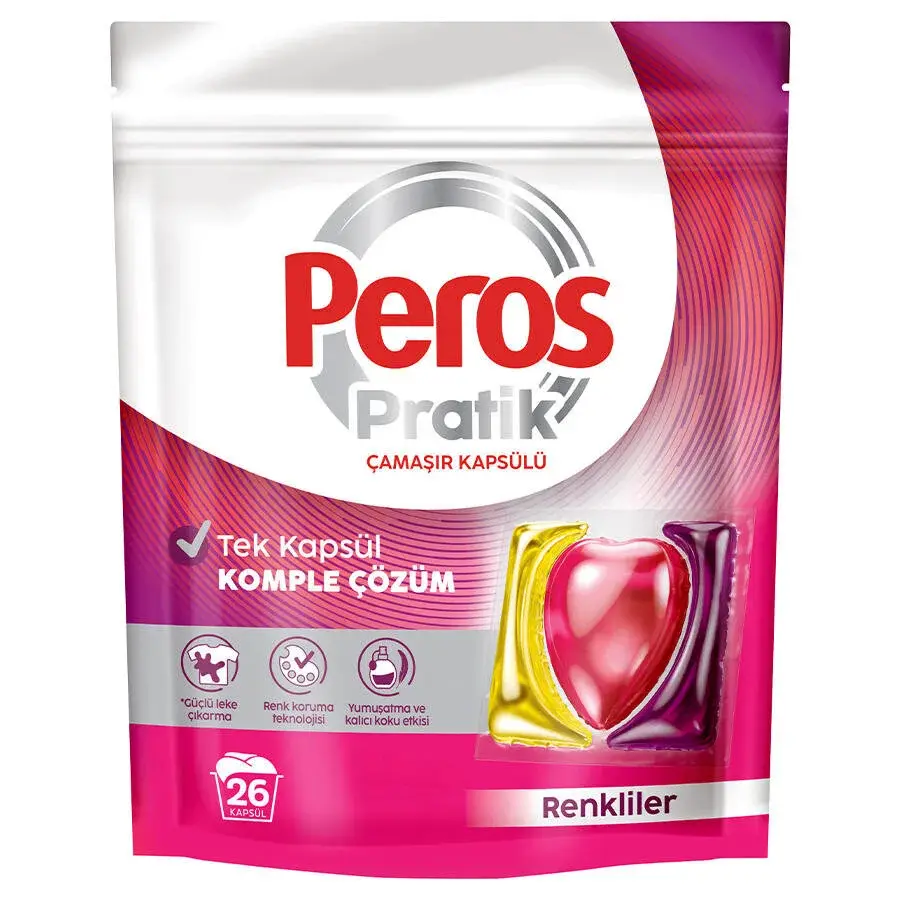 PEROS SIVI KAPSÜL DET.26'Lİ RENKLİLER 421G 1*6