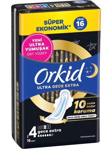 ORKİD ULT.SÜPER EKO EXT.4GECE EXTRA 16'LI 1*12