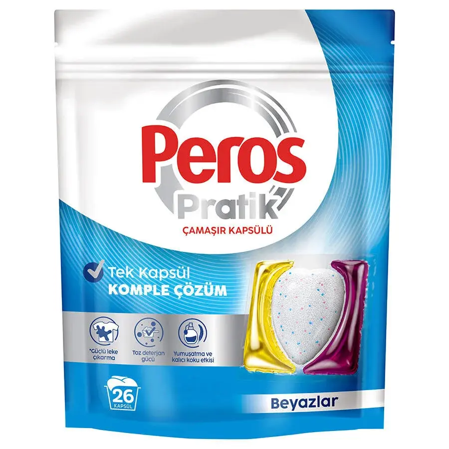 PEROS SIVI KAPSÜL DET.26'Lİ BEYAZLAR 421G 1*6
